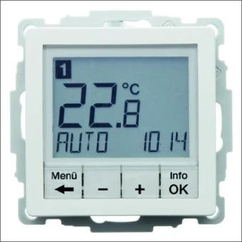 BERKER 20446089 Ruimtethermostaat (huishoudelijk, niet industrieel) 71 mm