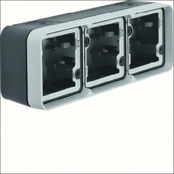 BERKER 6019303505 Opbouwbak inbouwschakelmateriaal
