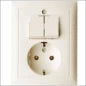 BERKER 6143658982 Schakelaar/Steckdose combinatie