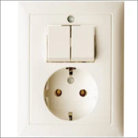 BERKER 6143658982 Schakelaar/Steckdose combinatie