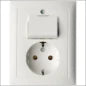 BERKER 6143551949 Schakelaar/Steckdose combinatie