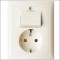 BERKER 6143558942 Schakelaar/Steckdose combinatie