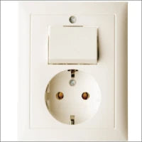 BERKER 6143558942 Schakelaar/Steckdose combinatie