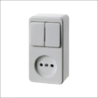 BERKER 61673549 Schakelaar/wandcontactdoos combinatie