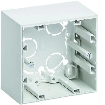 BERKER 6310618989 Aufputzgehaeuse Unterputz-Schalterprogramm 80 mm