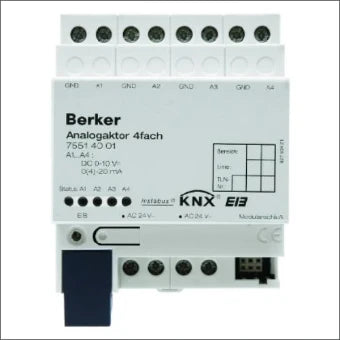 BERKER 75514001 Analoge-actor bussysteem