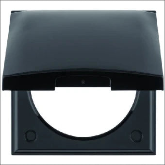 BERKER 0918282510 Afdekraam schakelmateriaal