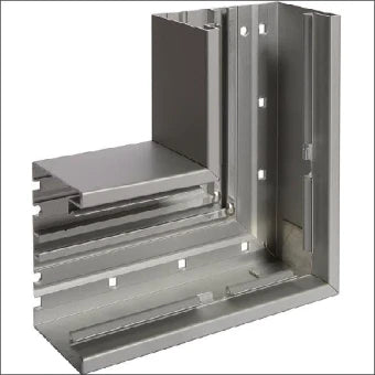 TEHALIT BRA651005ELN Verticaal hoekstuk wandgoot 100 mm