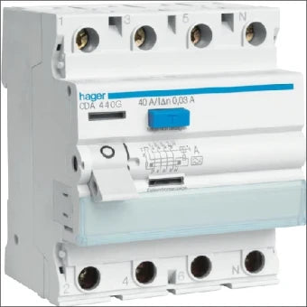 HAGER CDA440G FI-Schalter