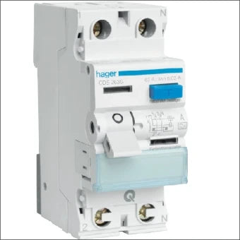 HAGER CDS263G FI-Schalter