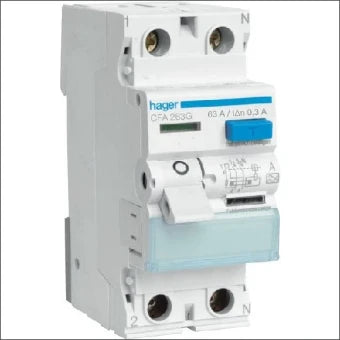 HAGER CFA263G FI-Schalter