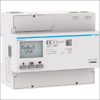 HAGER ECA310D Elektriciteitsmeter 107 mm