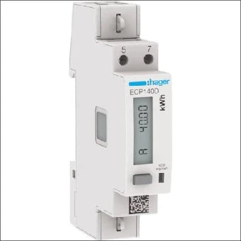 HAGER ECP140D Elektriciteitsmeter 18 mm