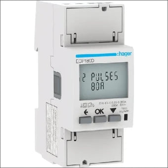 HAGER ECP180D Elektriciteitsmeter 36 mm