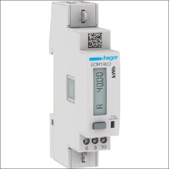 HAGER ECR140D Elektriciteitsmeter 18 mm