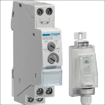 HAGER EEN100 Schemerschakelaar fuer DIN-rail