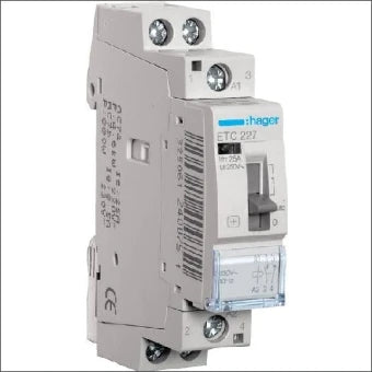 HAGER ETC227 Installatiehulpschakelaar modulair