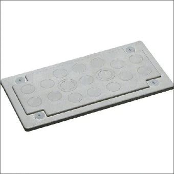 HAGER FZ406M Einfuehrungsplatte fuer Ausschnitt Schaltschrank/Gehause 235 mm