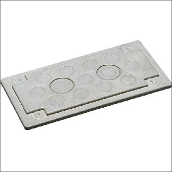 HAGER FZ407M Einfuehrungsplatte fuer Ausschnitt Schaltschrank/Gehause 235 mm