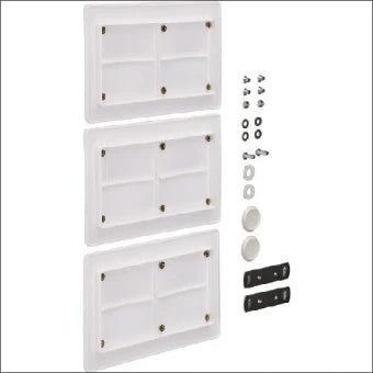 HAGER FZ718 Komponenten fuer Aufstellung/Kopplung fuer Schaltschrank/Gehause 162 mm