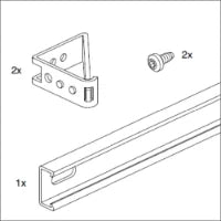 HAGER FZ914WE Sokkel voor kast/lessenaar