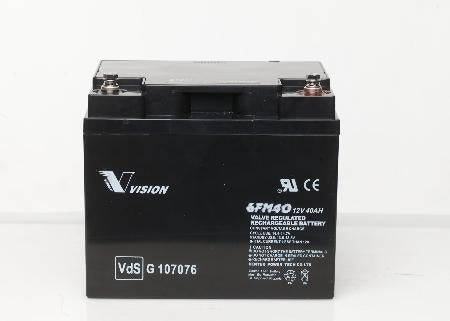 XCELL XP65-12 Bleiakku mit 12 V und 65 Ah - VdS Zulassung