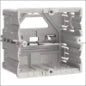 TEHALIT GR0800A9011 Afdekplaat installatiecomponenten wandgoot 103 mm