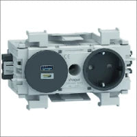 TEHALIT GB080203020 Afdekplaat installatiecomponenten wandgoot 152 mm