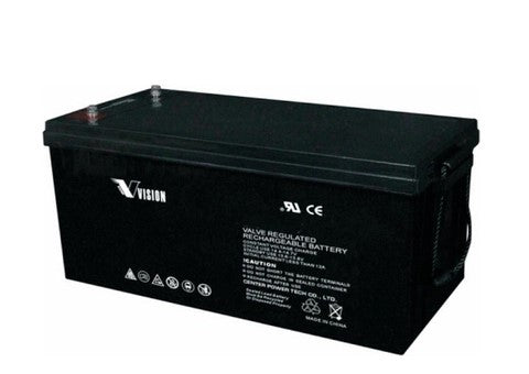 VISION Bleiakku 6FM230DX mit 12V und 230Ah