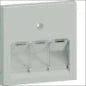 TEHALIT GR0800A7035 Afdekplaat installatiecomponenten wandgoot 103 mm