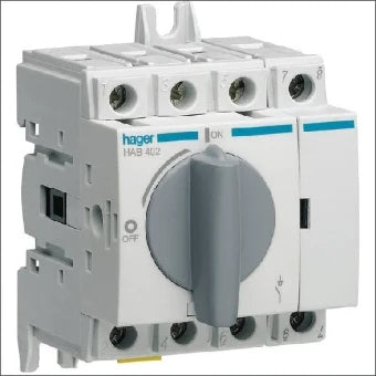 HAGER HAB402 Lasttrennschalter 68 mm