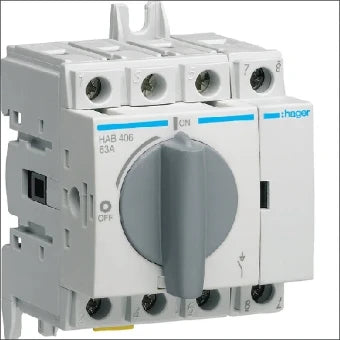 HAGER HAB406 Lasttrennschalter 68 mm