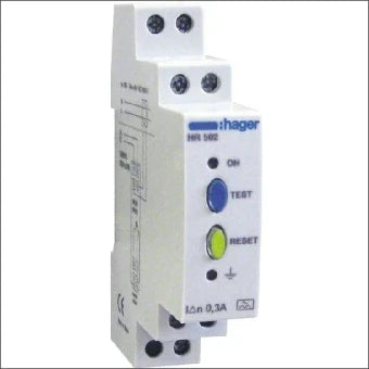 HAGER HR502 Lekstroom-relais voor vermogensschakelaar