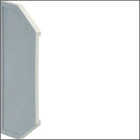 HAGER KXA10L Durchgangsreihenklemme 58 mm