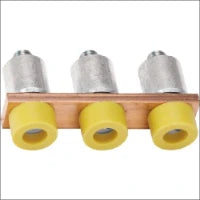 HAGER KXA35N Durchgangsreihenklemme 58 mm