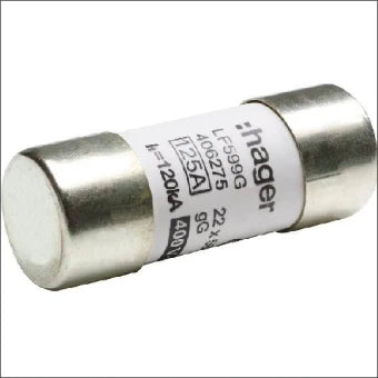 HAGER LF599G CHT22 100A Cilindrische zekering
