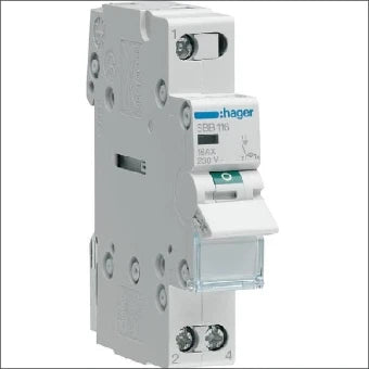 HAGER SBB116 Modularer Einbauschalter