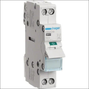 HAGER SBM216 Modularer Einbauschalter