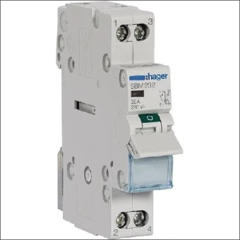 HAGER SBM232 Modularer Einbauschalter