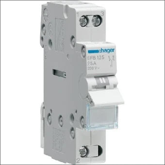 HAGER SFB125 Modularer Einbauschalter