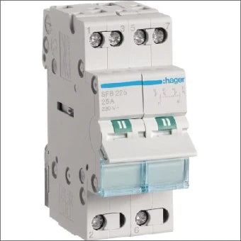HAGER SFB225 Modularer Einbauschalter