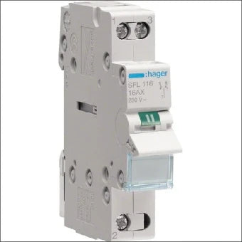 HAGER SFL116 Modularer Einbauschalter