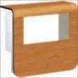 TEHALIT SL20055AD4 Opbouwdoos plintgoot