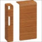 TEHALIT SL200802D4 Deksel plintgoot 80 mm