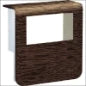 TEHALIT SL200802D6 Deksel plintgoot 80 mm