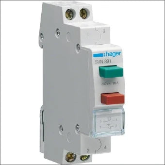 HAGER SVN391 Drucktaster modulair