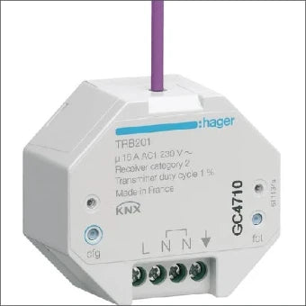 HAGER TRB201 Schakelactor bussysteem