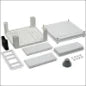 HAGER FP74QT Leerer Installationskasten 1100 mm