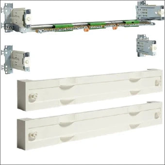 HAGER UY02R2N Inbouwunit mit schakelaars 150 mm
