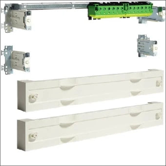 HAGER UY02R2S Inbouwunit mit schakelaars 150 mm